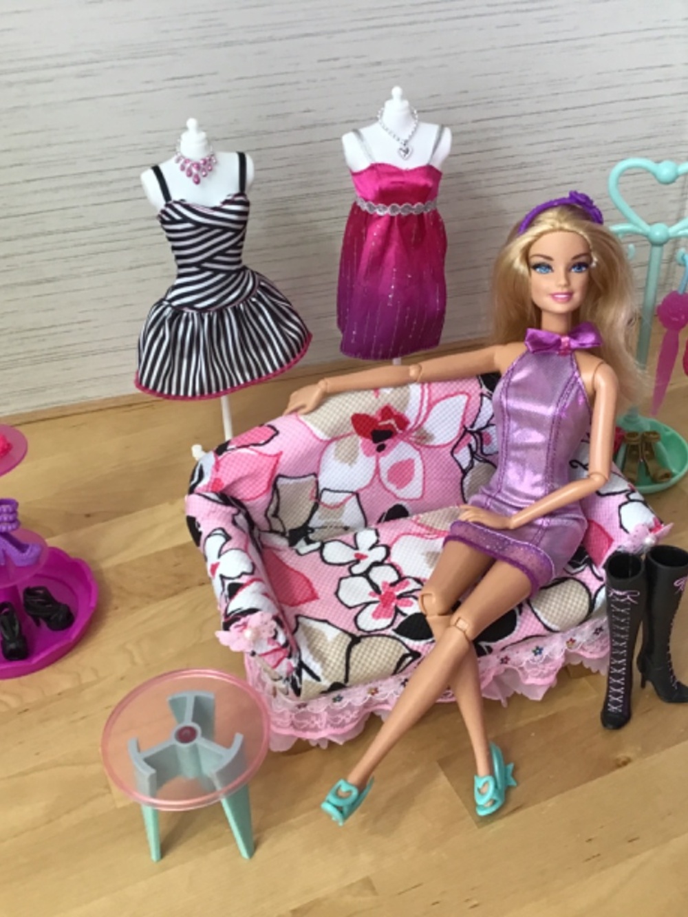 Barbie Doll and Dresses - Picture 10 of 13